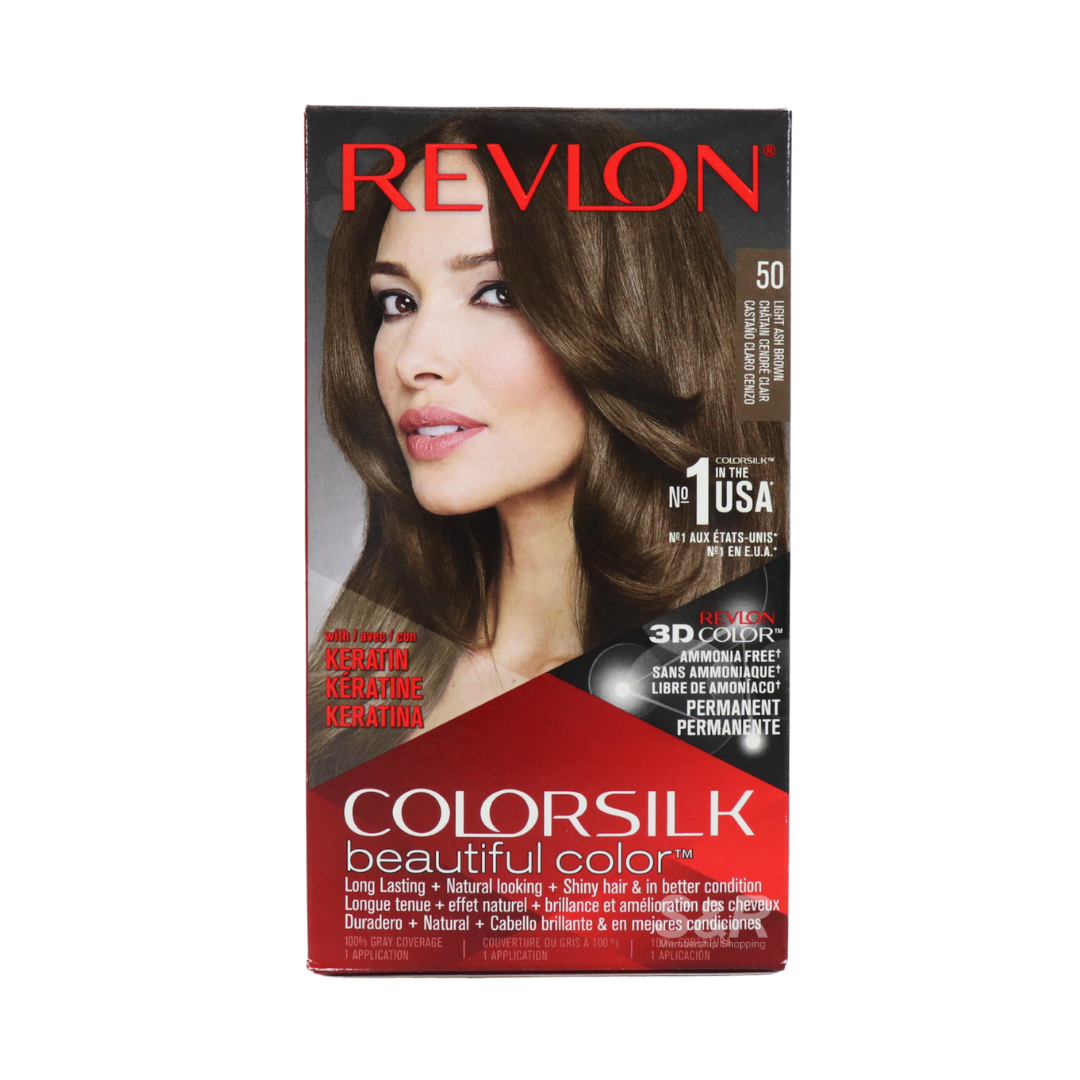 Revlon Color Silk Deep Light Ash Brown Hair Color